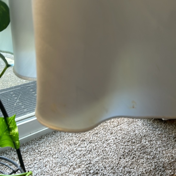 Betsy Adam white with pink flowers gown - Picture 10 of 13